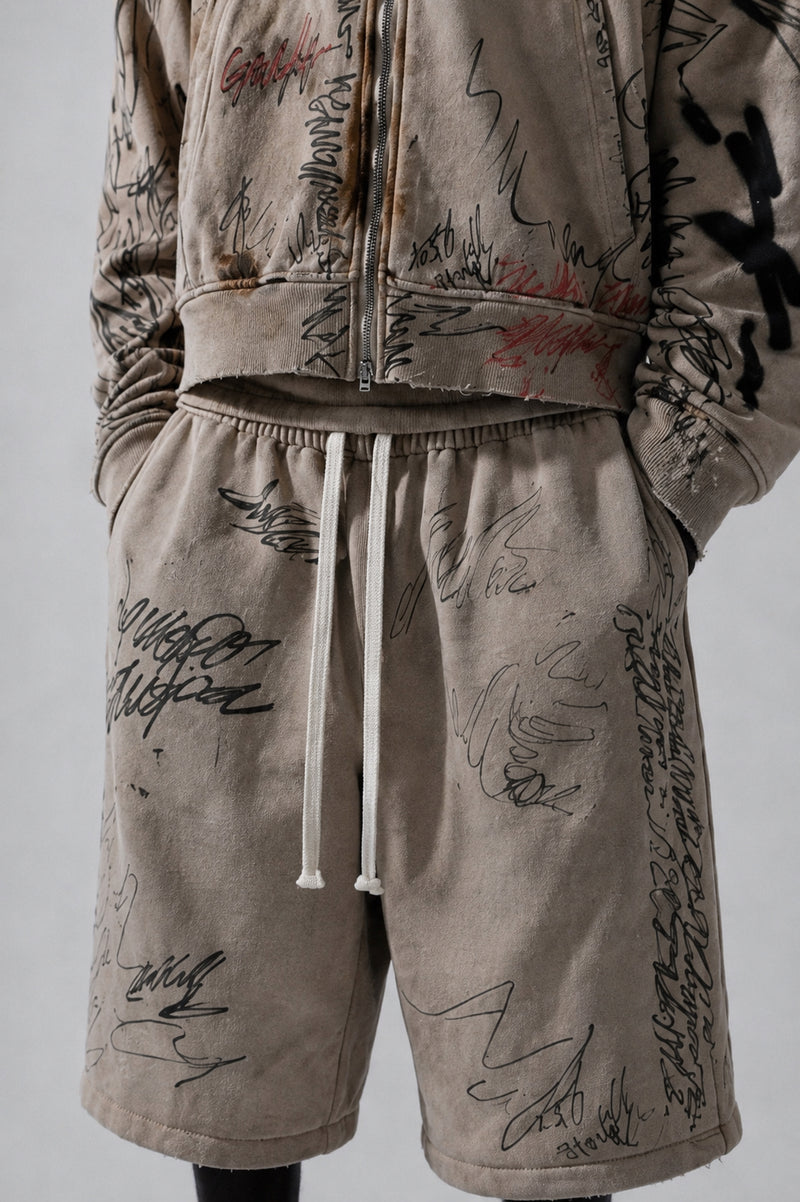 INK & PAIN SHORTS
